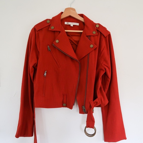 Frye Jackets & Blazers - Frye X Anthropologie Moto Jacket